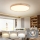 Brilagi - LED plafondlamp WOODROUND LED/70W/230V 3000/4000/6000K Ø 80 cm hout CRI 90