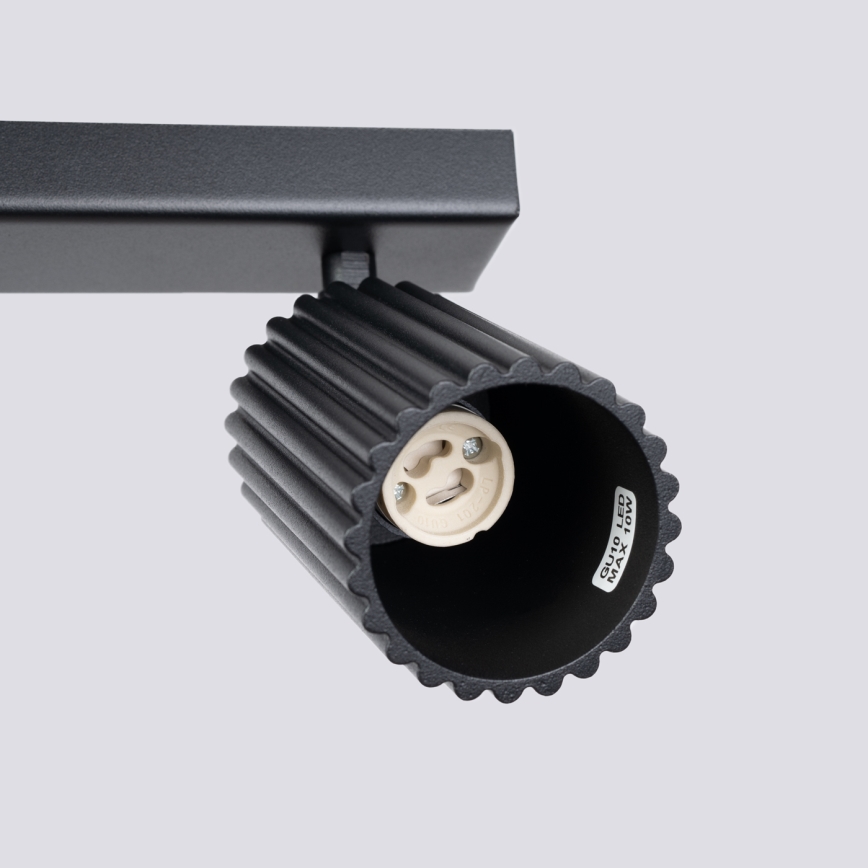 Brilagi - LED plafondspot CRESTO 6xGU10/10W/230V zwart