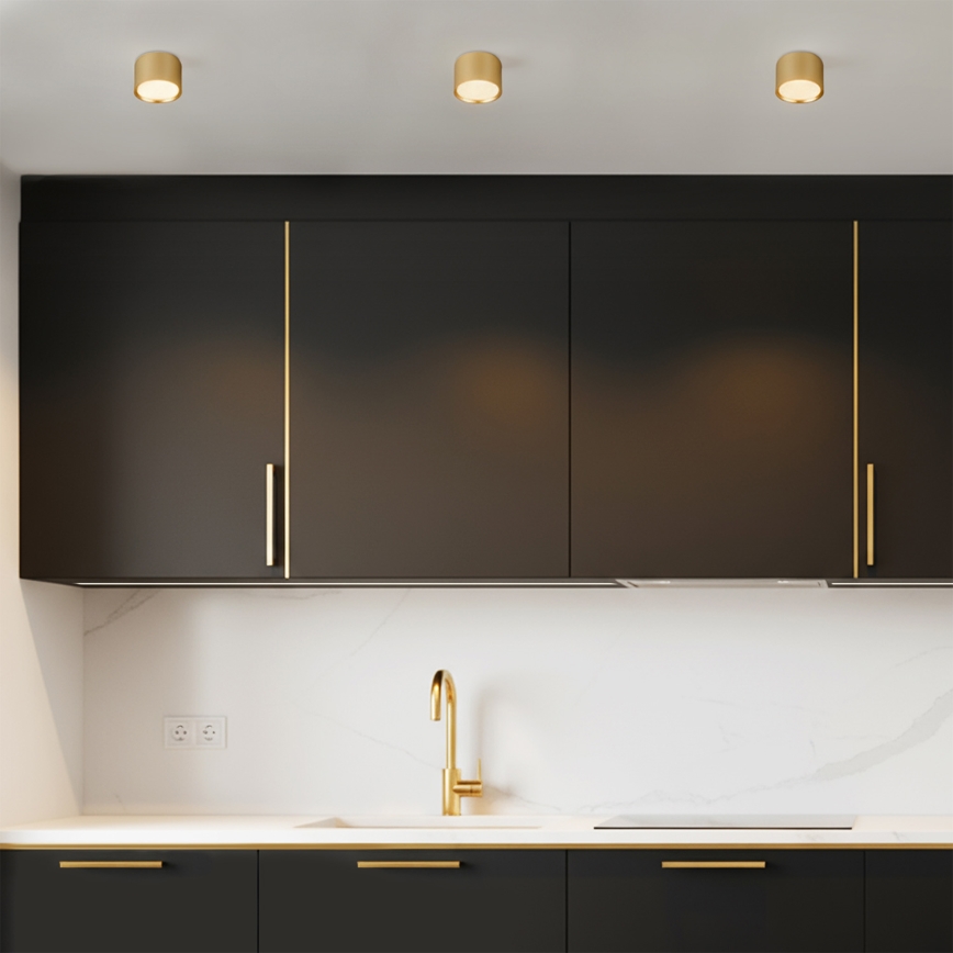 Brilagi - LED Plafondspot SMOOTH 1xGX53/15W/230V goud