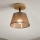 Brilagi - LED  Plafonnier ANTHONY 1xE14/60W/230V chêne/marron
