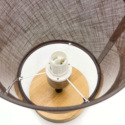Brilagi - LED  Plafonnier ANTHONY 1xE14/60W/230V chêne/marron