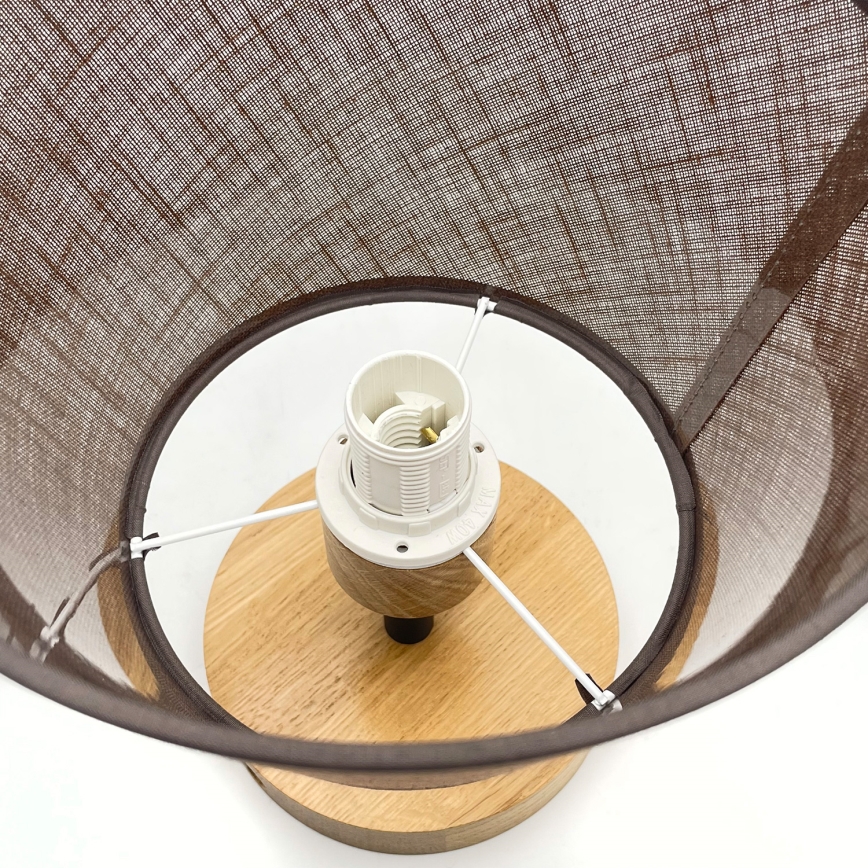 Brilagi - LED  Plafonnier ANTHONY 1xE14/60W/230V chêne/marron
