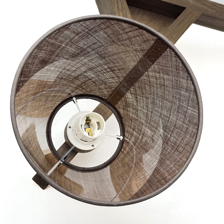 Brilagi - LED  Plafonnier ANTHONY 3xE14/40W/230V chêne noyer/marron