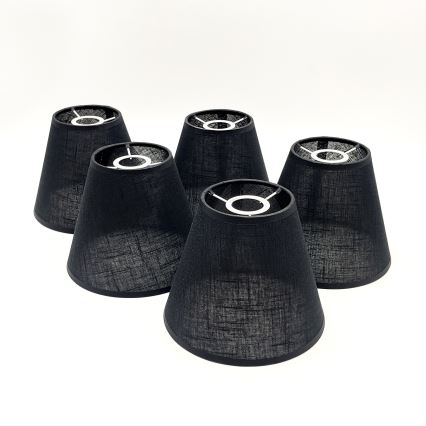 Brilagi - LED  Plafonnier ANTHONY 5xE14/40W/230V chêne noyer/noir