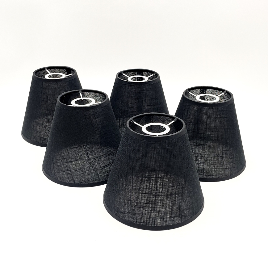 Brilagi - LED  Plafonnier ANTHONY 5xE14/40W/230V chêne noyer/noir