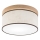 Brilagi - LED Plafonnier BELLADONNA 1xE27/15W/230V d. 30 cm crème/chêne