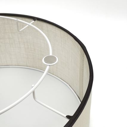 Brilagi - LED Plafonnier BELLADONNA 1xE27/15W/230V d. 30 cm crème/chêne