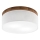 Brilagi - LED Plafonnier BELLADONNA 2xE27/15W/230V d. 40 cm blanc/chêne cerise