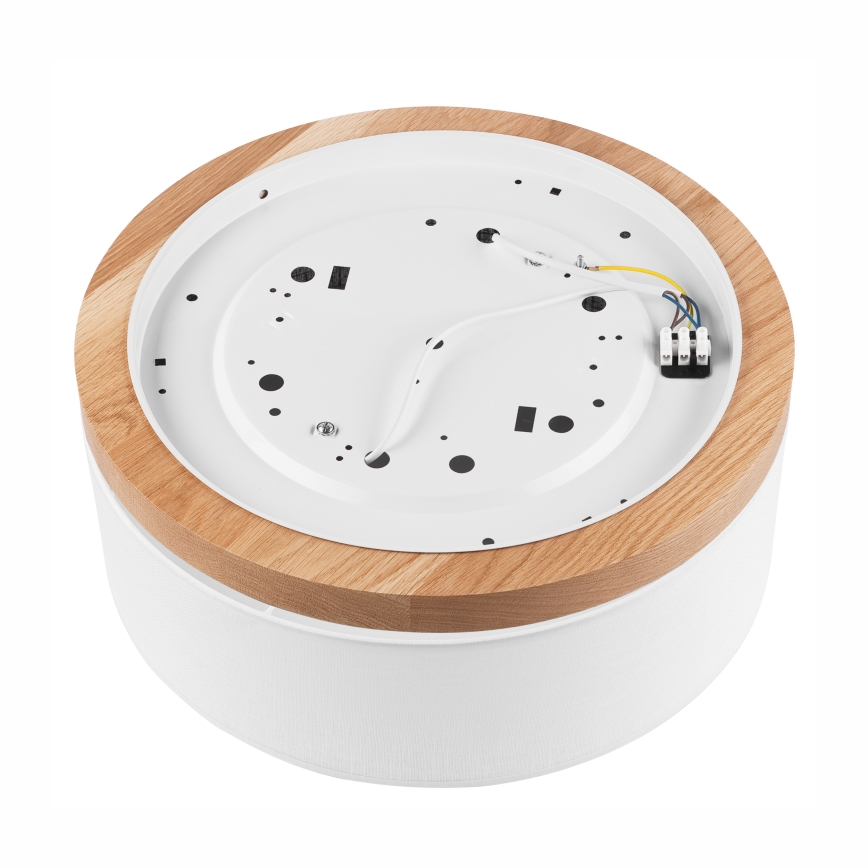 Brilagi - LED Plafonnier BELLADONNA 2xE27/15W/230V d. 40 cm blanc/chêne