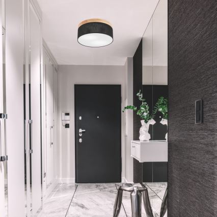 Brilagi - LED Plafonnier BELLADONNA 2xE27/15W/230V d. 40 cm noir/pin