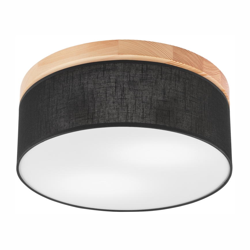 Brilagi - LED Plafonnier BELLADONNA 2xE27/15W/230V d. 40 cm noir/pin