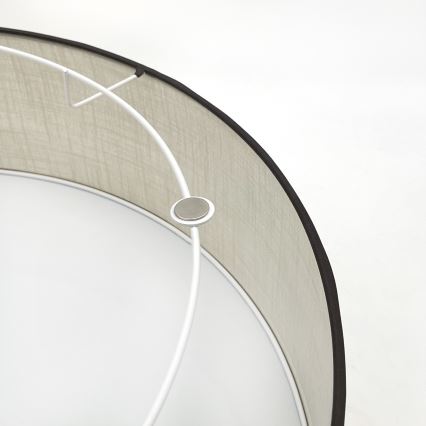 Brilagi - LED Plafonnier BELLADONNA 3xE27/15W/230V d. 50 cm crème/chêne