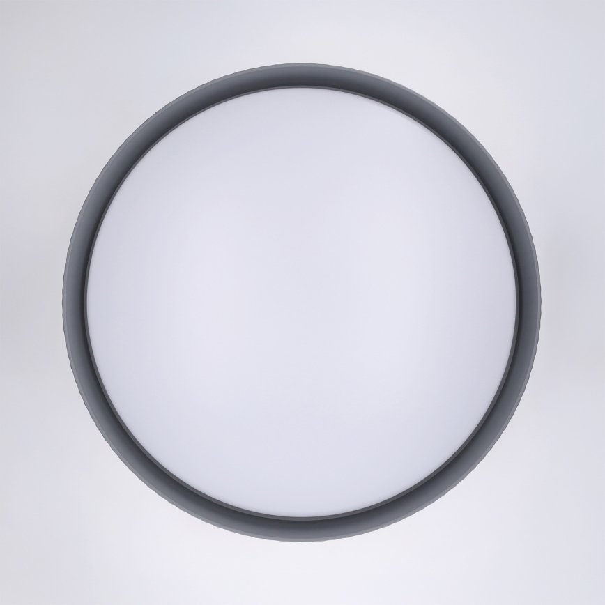 Brilagi - Plafonnier LED dimmable LUCIA LED/60W/230V 3000-6500K Ø 59 cm gris + télécommande