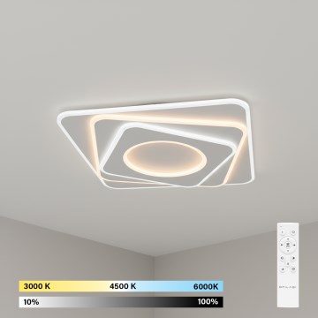 Brilagi - LED Plafonnier dimmable MODERN LED/100W/230V 3000-6000K 48x48 cm + télécommande