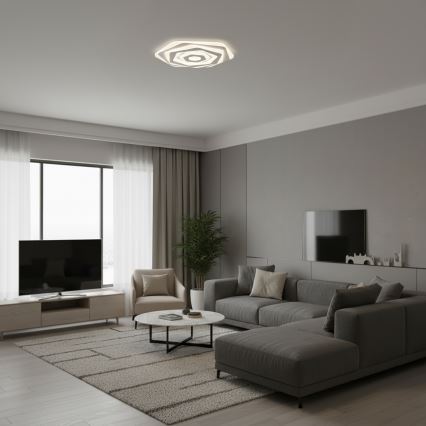 BRILAGI - LED Plafonnier dimmable MODERN LED/85W/230V 3000-6000K pr. 53 cm + télécommande