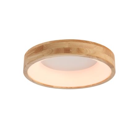 Brilagi - Plafonnier LED FALCON WOOD LED/30W/230V 3000/4000/6000K Ø 45 cm en bois