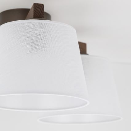 BRILAGI - LED Plafonnier LATTE 3xE27/15W/230V pin/blanc