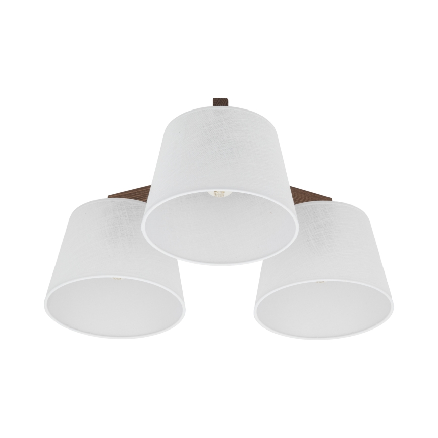 BRILAGI - LED Plafonnier LATTE 3xE27/15W/230V pin/blanc