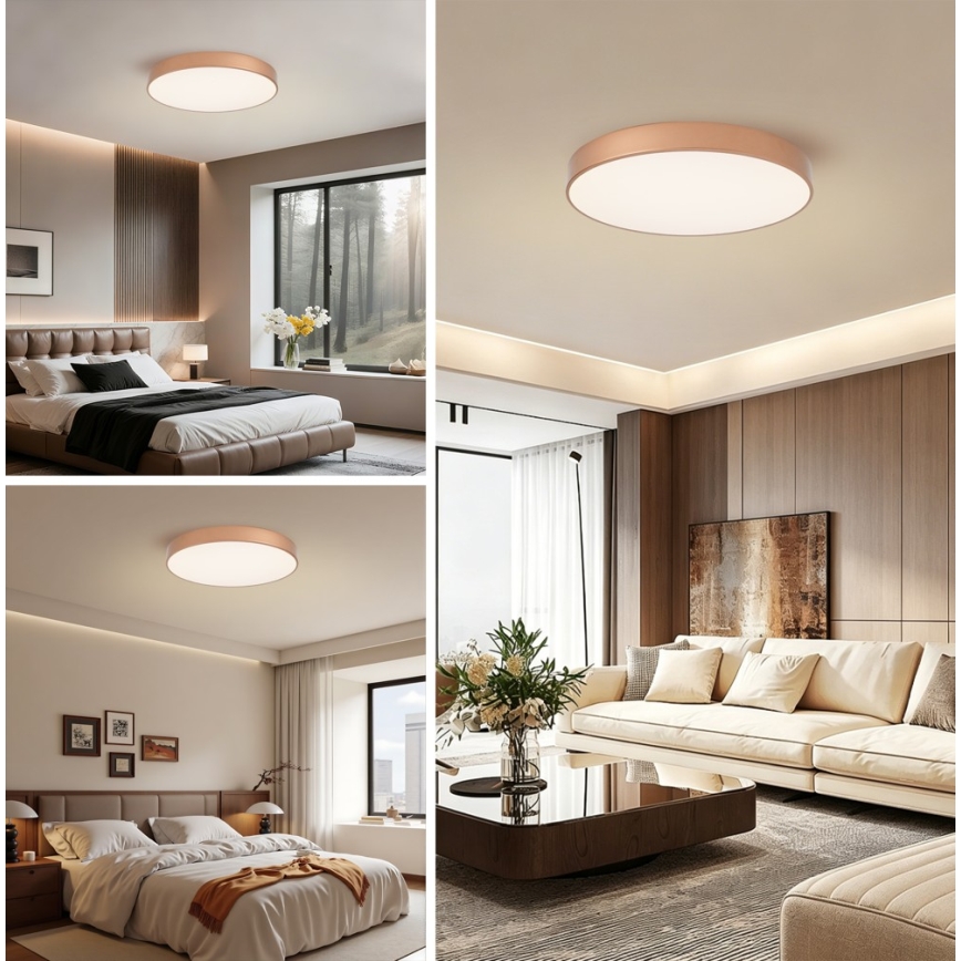 BRILAGI - Plafonnier LED POOL LED/60W/230V 3000/4000/6000K Ø 60 cm cuivré