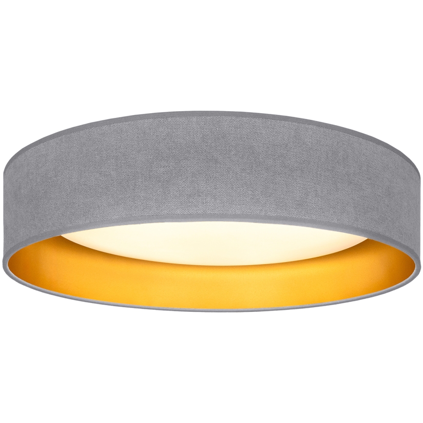 Brilagi - Plafonnier LED VELVET SIMPLE LED/24W/230V 3000K Ø 45 cm gris/doré
