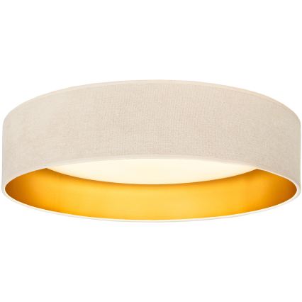 Brilagi - Plafonnier LED VELVET SIMPLE LED/36W/230V 3000K Ø 55 cm crème/doré