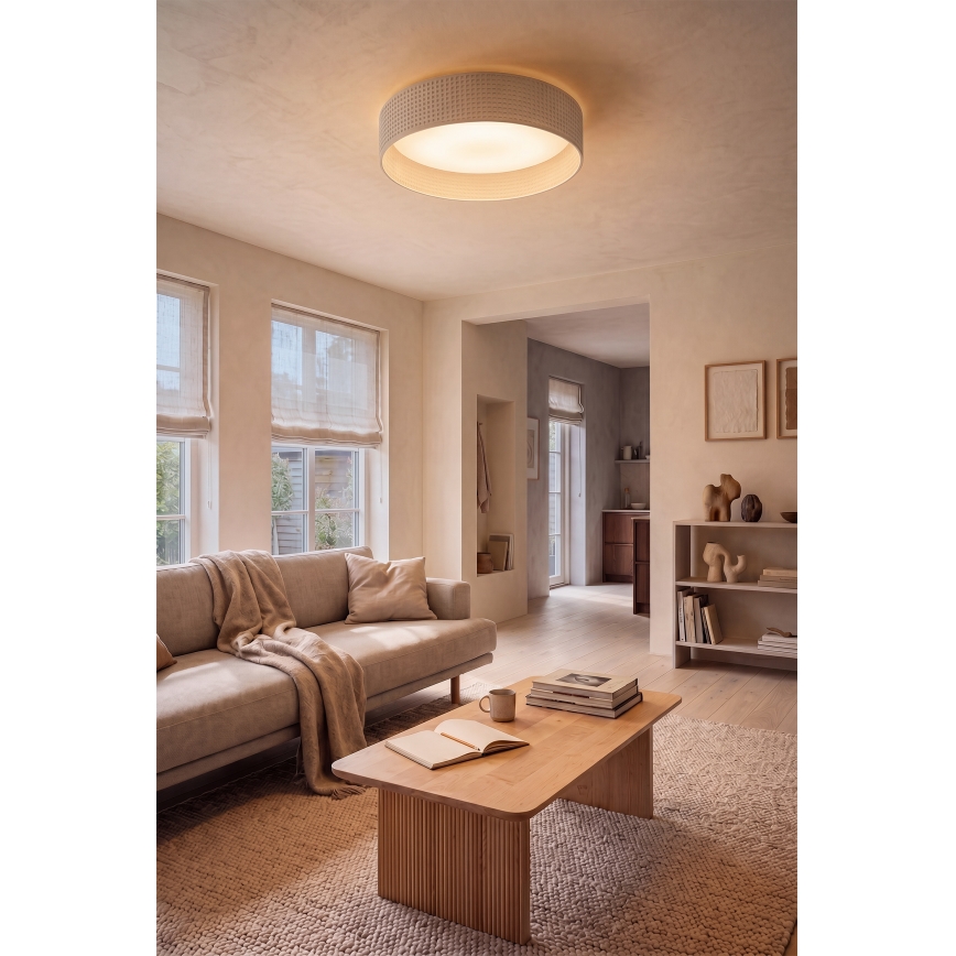 Brilagi - Plafonnier LED VELVET SIMPLE LED/36W/230V 3000K Ø 55 cm crème
