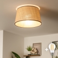 Brilagi - LED-plafonnière CERIA 1xE27/40W/230V Ø 35 cm beige
