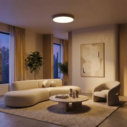 Brilagi - LED-plafondlamp POOL LED/48W/230V 3000/4000/6000K Ø 40 cm beige