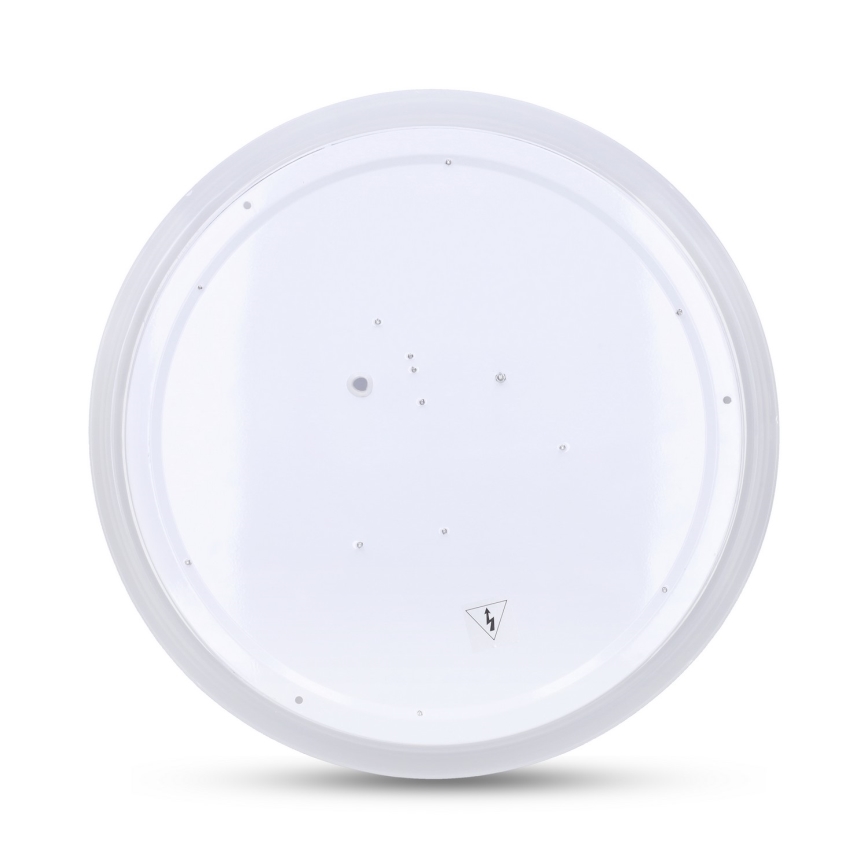 Brilagi - LED RGB dimbare plafondlamp FLOCO LED/30W/230V Ø 39,5 cm 3000-6500K Wi-Fi Tuya + LED/6W + afstandsbediening