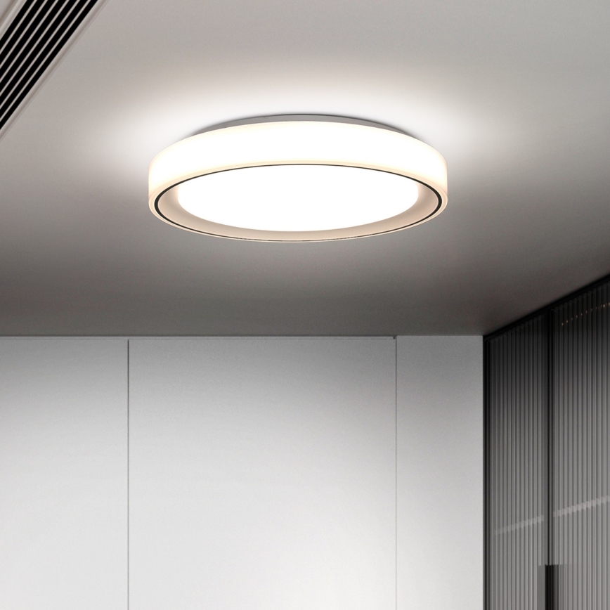 Brilagi - LED RGB dimbare plafondlamp FLOCO LED/30W/230V 3000-6500K Wi-Fi Tuya + LED/6W + afstandsbediening