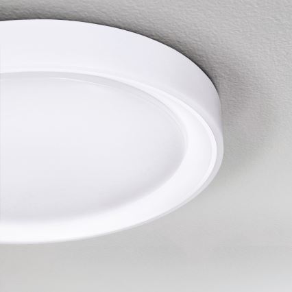 Brilagi - Dimbare LED RGB plafondlamp FLOCO LED/30W/230V 3000-6500K Wi-Fi Tuya + LED/6W + afstandsbediening