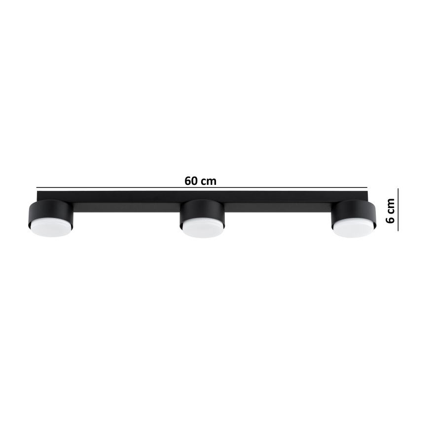 Brilagi - LED RGB+CCT dimbare spot MONO 3xGX53/14W/230V 2700-6500K Wi-Fi Tuya zwart