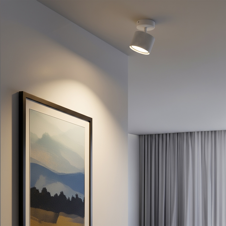 BRILAGI - LED RGB+CCT dimbare inbouwspot STRIPY 1xGX53/14W/230V pr. 82 mm 2700-6500K Wi-Fi Tuya wit