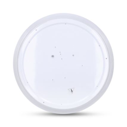 Brilagi - Plafonnier LED RGB dimmable FLOCO LED/30W/230V Ø 39,5 cm 3000-6500K Wi-Fi Tuya + LED/6W + télécommande