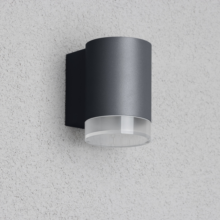 Brilagi - Applique murale d'extérieur LED RGBW dimmable MATERA 1xGU10/4,8W/230V 3000K IP54 anthracite + télécommande