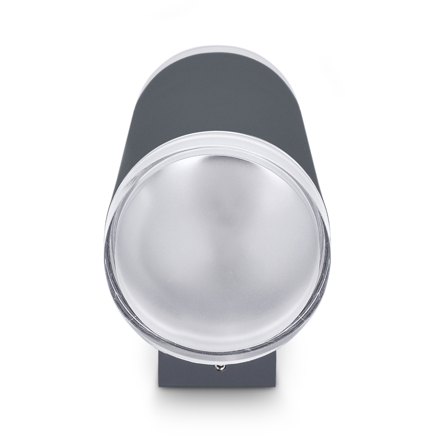 Brilagi - Applique murale d'extérieur LED RGBW dimmable MATERA 2xGU10/4,8W/230V 3000K IP54 anthracite + télécommande