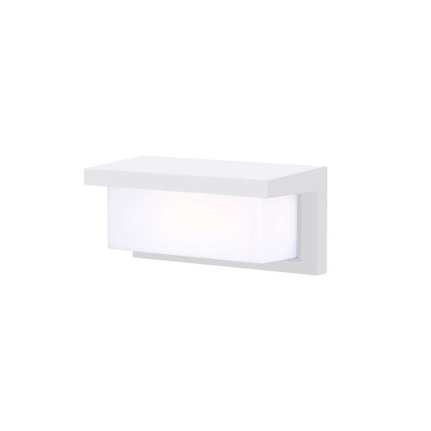 Brilagi - LED RGBW dimbare buitenwandlamp BRICKY 1xE27/9W/230V 2700-6500K IP54 wit