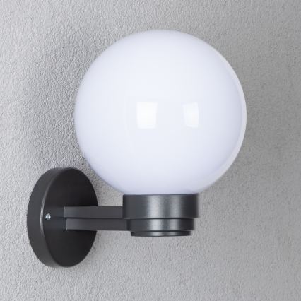BRILAGI - LED RGBW dimbare buitenwandlamp HARBOR 1xE27/12W/230V 2700-6500K IP33 antraciet/wit