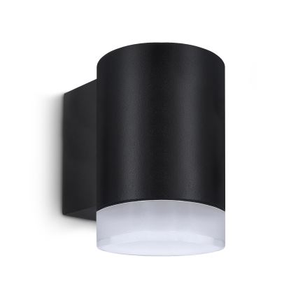 Brilagi - LED RGBW dimbare buitenwandlamp MATERA 1xGU10/4,8W/230V 3000K IP54 zwart + afstandsbediening