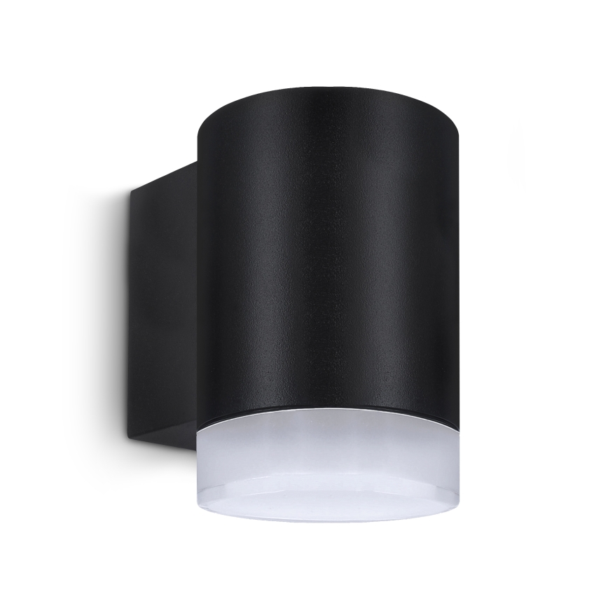 Brilagi - LED RGBW dimbare buitenwandlamp MATERA 1xGU10/6W/230V 3000K IP54 zwart + afstandsbediening