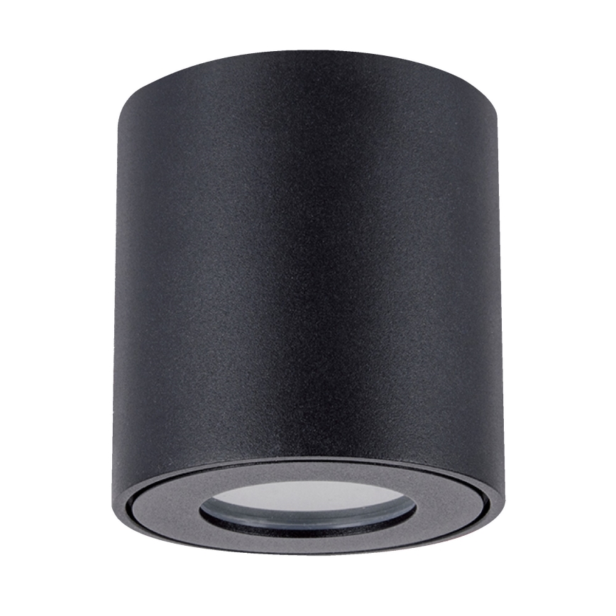 Brilagi - LED RGBW dimbare badkamerlamp MIA 1xGU10/6W/230V 3000K 84x80 mm zwart IP54 + afstandsbediening