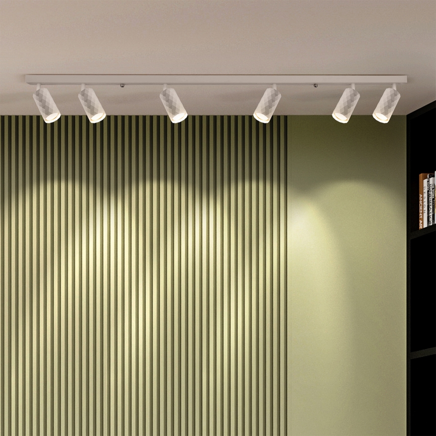 Brilagi - LED RGBW dimbare inbouwspots SELE DIAMANT 6xGU10/6,5W/230V 2700-6500K Wi-Fi wit