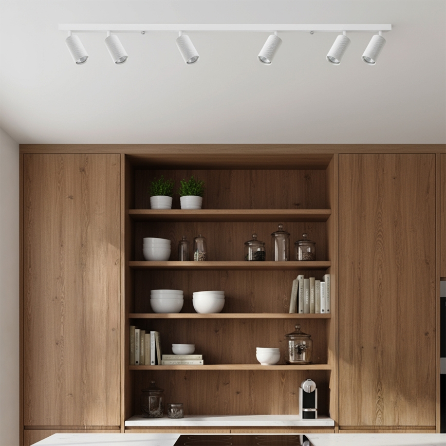 Brilagi - LED RGBW dimbare plafondspot SELE MODERN 6xGU10/6,5W/230V 2700-6500K Wi-Fi wit