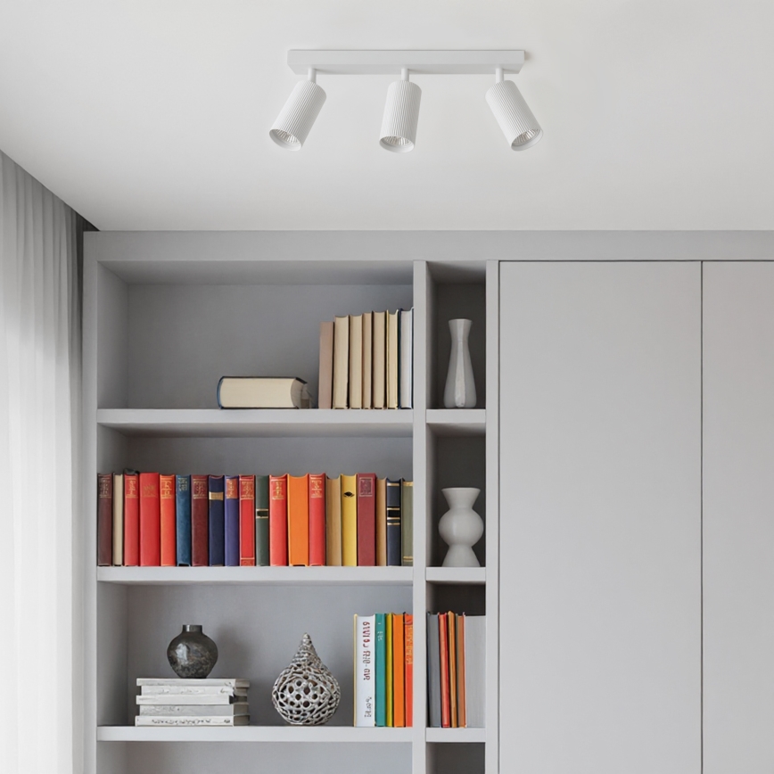 Brilagi - LED RGBW dimbare spotarmatuur SELE MODERN 3xGU10/4,8W/230V 3000K wit + afstandsbediening