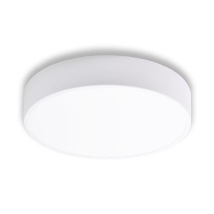 Brilagi - LED RGBW dimbare plafondlamp voor badkamer CLARE 3×E27/9W/230V 2700–6500K Ø 40 cm IP54 Wi-Fi wit