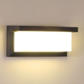 Brilagi - LED RGBW dimbare buitenwandlamp BRICKY 1xE27/15W/230V 2700-6500K antraciet IP54