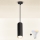 Brilagi - LED RGBW dimbare hanglamp aan kabel SELE 1xGU10/6,5W/230V 2700-6500K zwart/goud