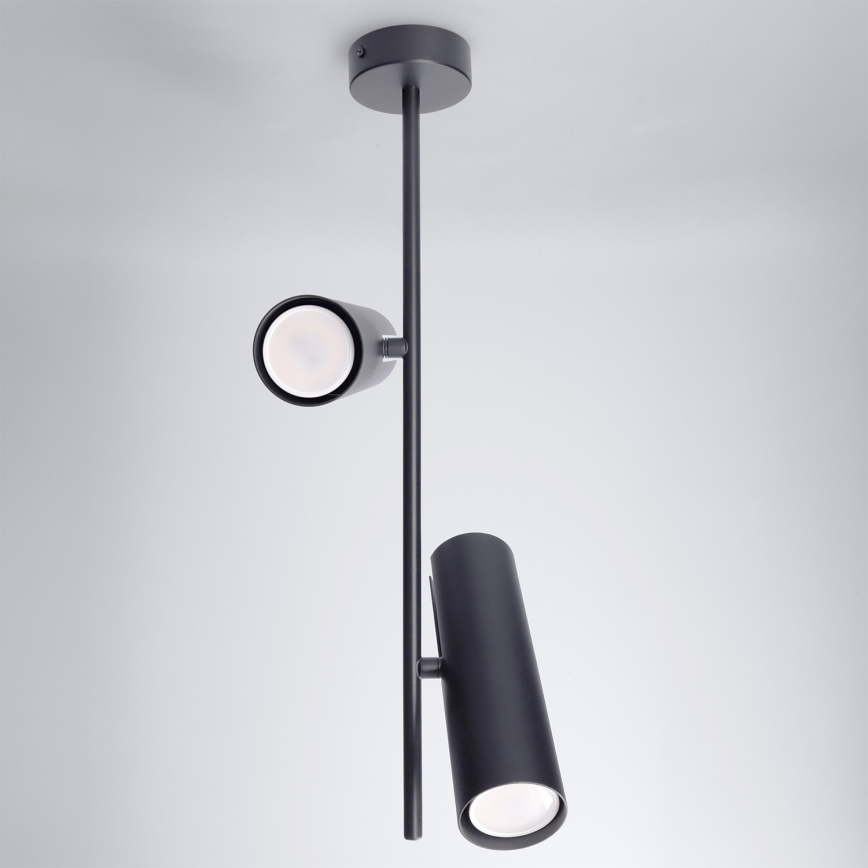 BRILAGI - dimbare LED RGBW hanglamp BRANCH 2xGU10/6,5W/230V 2700-6500K zwart