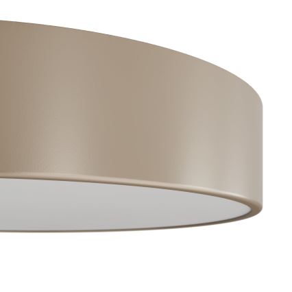 Brilagi - LED RGBW dimbare plafondlamp CLARE 5xE27/9W/230V 2700–6500K Ø 60 cm Wi‑Fi beige