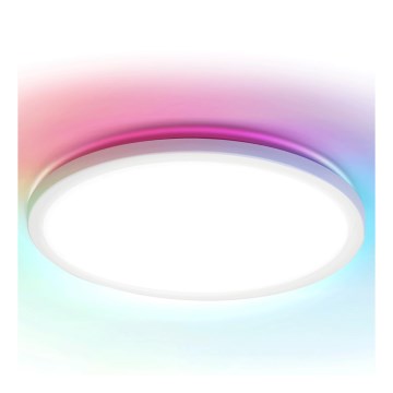 Brilagi - LED RGBW dimbare plafondlamp VIBE LED/36W/230V 3000-6500K wit + afstandsbediening